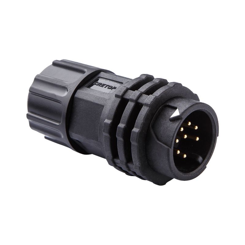 Conector impermeable de 2 terminales IP67